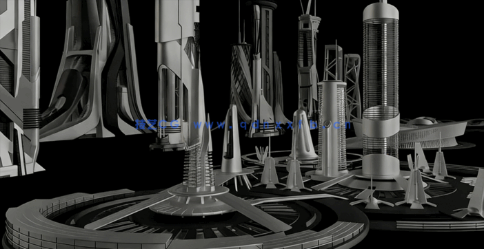 Kitbash3D-Utopia[乌托邦建筑](图4)