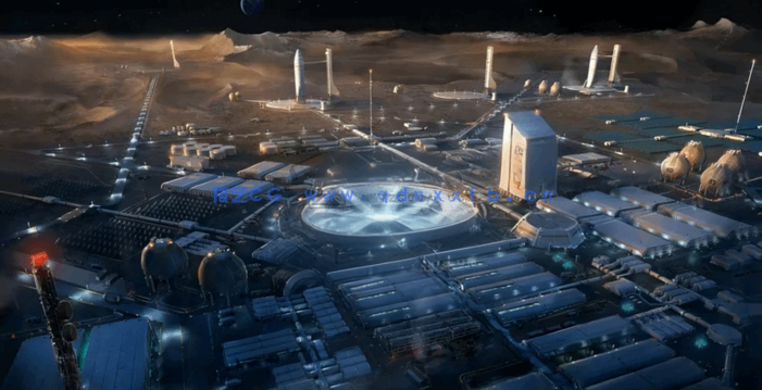 Kitbash3D-Space Colony[太空殖民地建筑] ​(图2)