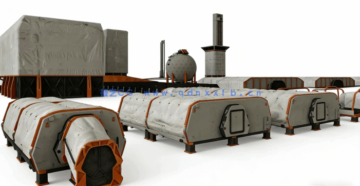 Kitbash3D-Space Colony[太空殖民地建筑] ​(图5)