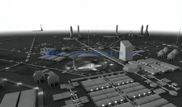 Kitbash3D-Space Colony[太空殖民地建筑] ​(图3)