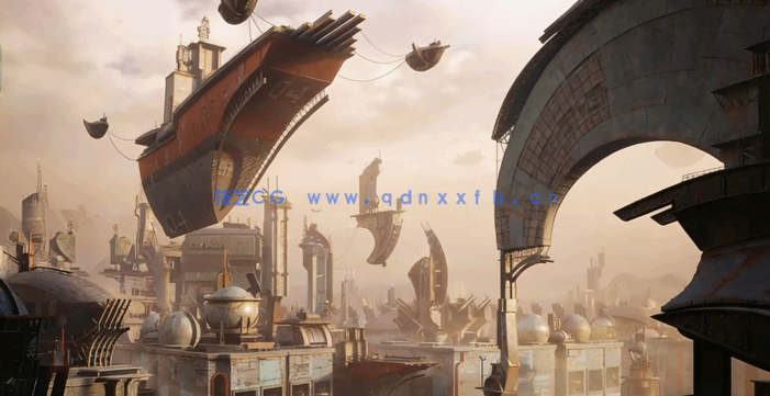 Kitbash3D-KitBash3D-Heavy Metal重金属建筑(图1)