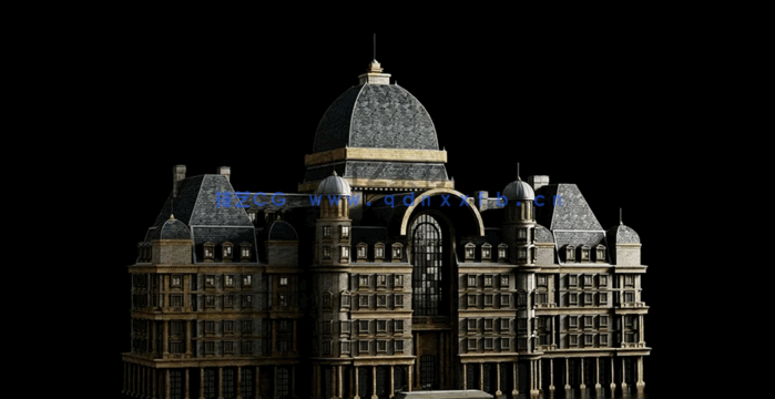 Kitbash3D-kitbash 3d Art Nouveau新艺术古典建筑(图4)