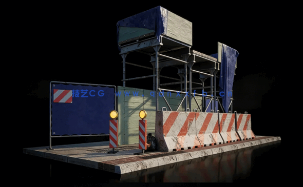 Kitbash3D-城市街道city street(图4)