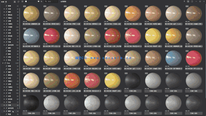 XSMP v5.3.0材质库汉化整理版Corona和Vary材质(图7)