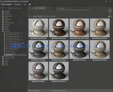 SIGERSHADERS XS Material Presets Studio v5.30(图4)