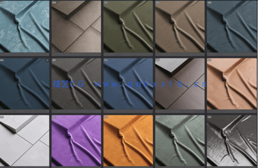 15个高品质可随意改色corona材质(图1)