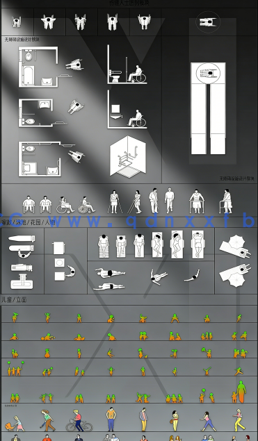 600多款精品高质量人物CAD图库(图3)