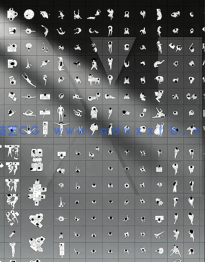 600多款精品高质量人物CAD图库(图4)