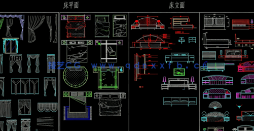 CAD家具图块综合图库免费下载(图1)