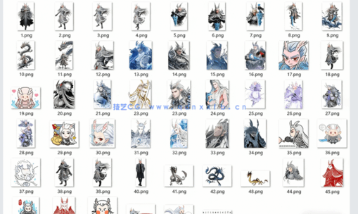 215008哪吒1130免抠图素材(图4)