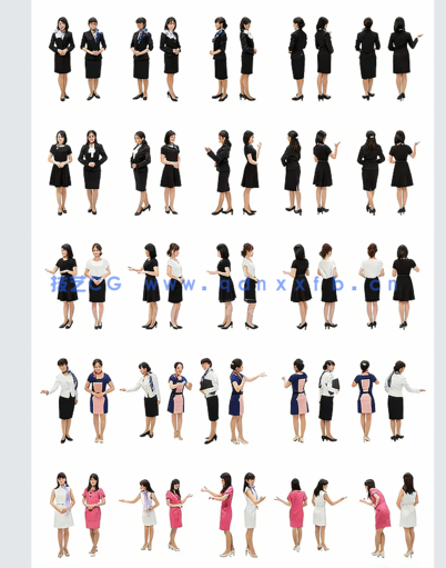  商务人物免抠图素材(图4)