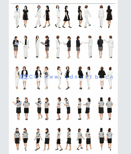  商务人物免抠图素材(图5)