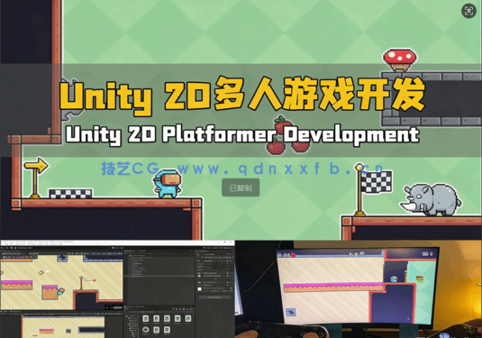 Unity 2D平台多人游戏开发完全指南视频教程(图3)
