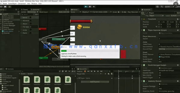 Unity 2D平台多人游戏开发完全指南视频教程(图1)