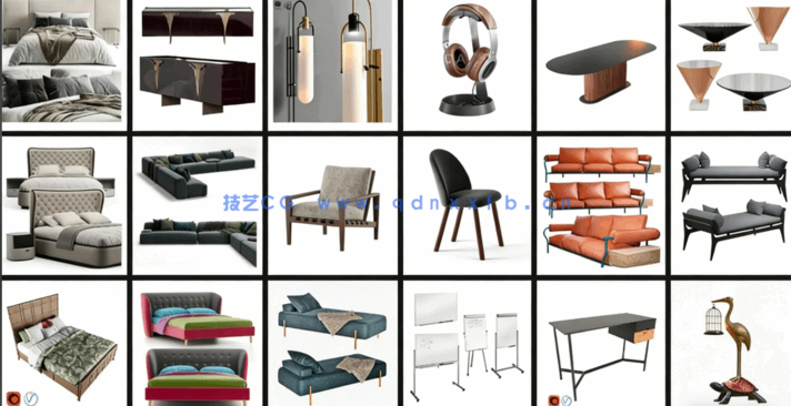 3dsky2022模型专辑202个模型(图3)