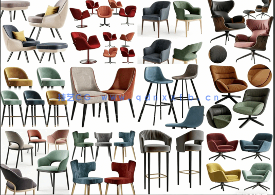 3DSKY椅子3Dmax模型(图5)