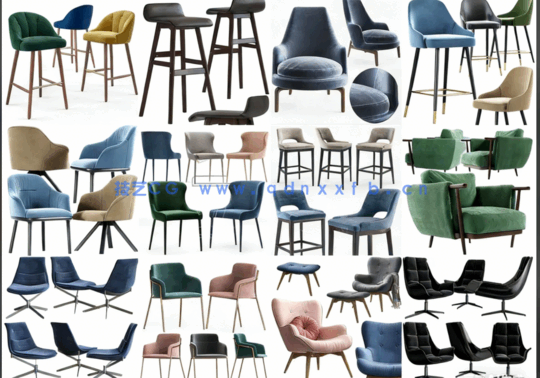 3DSKY椅子3Dmax模型(图4)