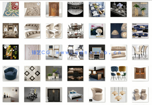 国外3DSKY、3DDD模型45合集(图5)