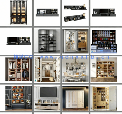 3dsky&柜子类3D模型-PM项目管理器(图3)
