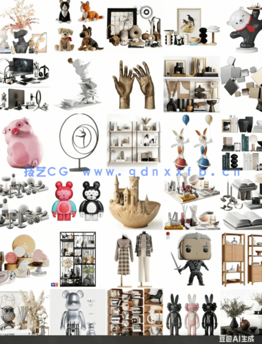 3DSKY -- 高精3DMAX模型-装饰摆件(图2)