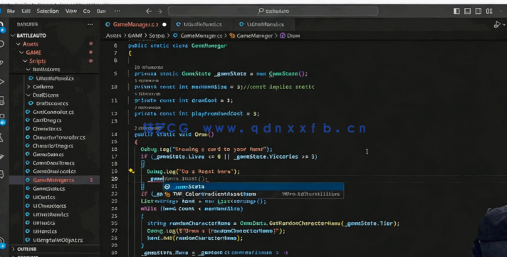 Unity与Flow区块链制作战斗卡牌游戏视频教程(图3)