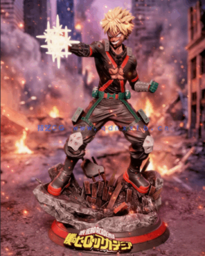 [3D打印人物] 爆豪胜己Katsuki Bakugo《我的英雄学院》动漫角色雕刻手办(图3)