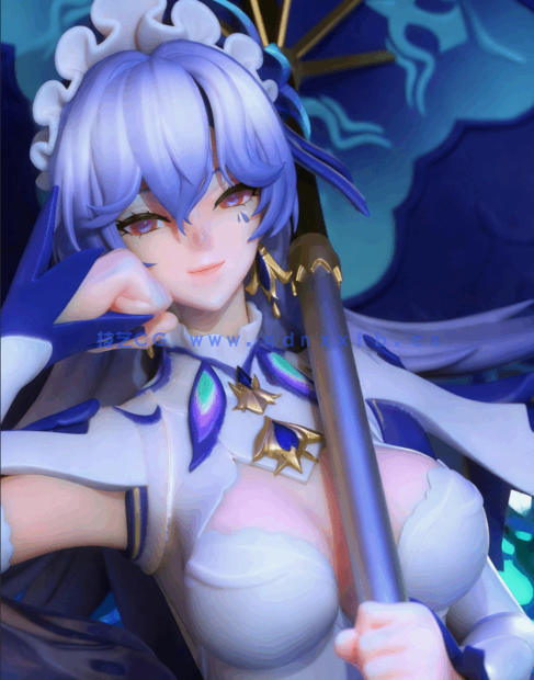 [3D打印人物] 坎特蕾拉·翡萨烈Cantarella《鸣潮》游戏角色雕刻手办3D打印模(图1)