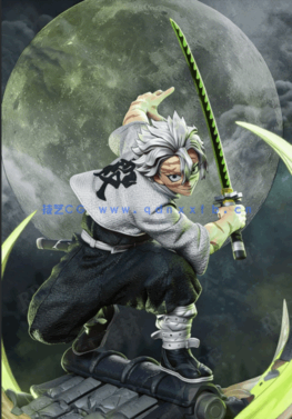 [3D打印人物] 风柱·不死川实弥Sanemi Demon Slayer《鬼灭之刃》动漫角色(图1)