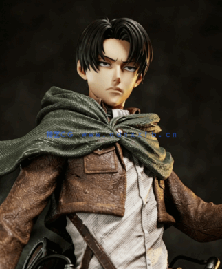 [3D打印人物] 利威尔·阿克曼Levi Ackerman站姿《进击的巨人》动漫角色雕刻(图1)