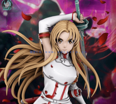 [3D打印人物] 亚丝娜Asuna《刀剑神域》动漫角色雕刻手办3D打印模型(图1)