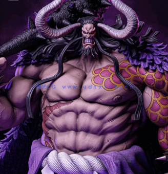 [3D打印人物] 凯多Kaido《海贼王》角色雕刻手办3D打印模型(图1)