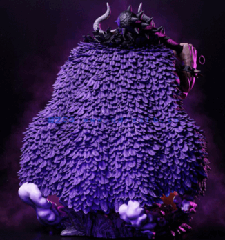 [3D打印人物] 凯多Kaido《海贼王》角色雕刻手办3D打印模型(图6)