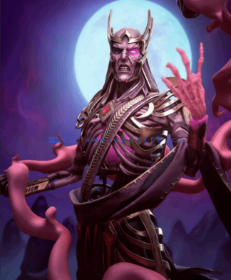 [3D打印人物] 维克那Vecna《龙与地下城》游戏角色雕刻手办3D打印模型(图1)