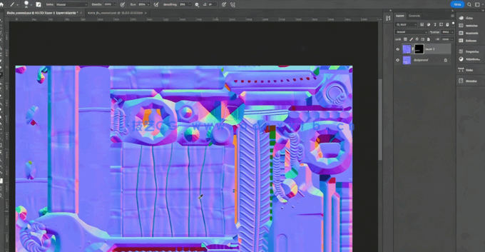 Zbrush与Maya逼真匕首游戏资产完整制作流程视频教程 (图4)