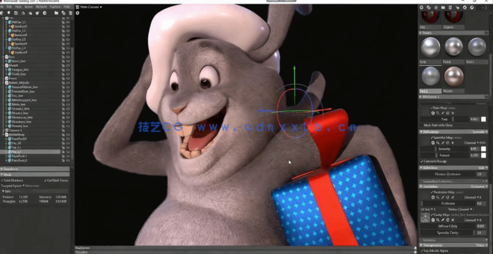  ZBrush与Maya Substance逼真角色毛皮制作视频教程(图5)