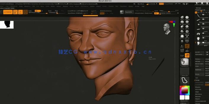  Zbrush人物角色雕刻手办3D打印技术训练视频教程(图2)