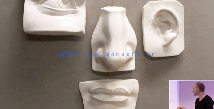 Michael Defeo现场讲解影视级数字雕刻角色设计视频教程(图5)