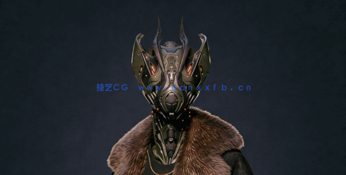  Zbrush动态硬表面机甲人物设计视频教程(图4)
