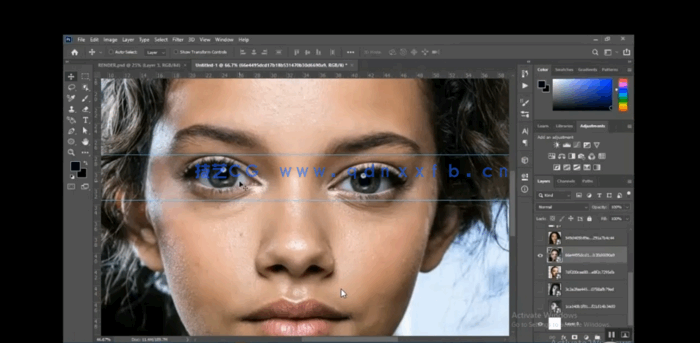  ZBrush逼真3D女性面孔雕刻建模渲染制作视频教程(图2)