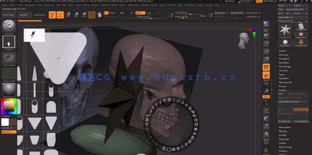 Zbrush珠宝设计雕刻技术训练视频教程(图4)