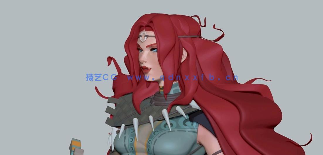  Zbrush 2023游戏角色与道具资产雕刻入门完全指南视频教程 (图2)