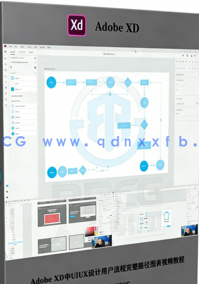 Adobe XD中UI/UX设计用户流程完整路径图表视频教程(图6)