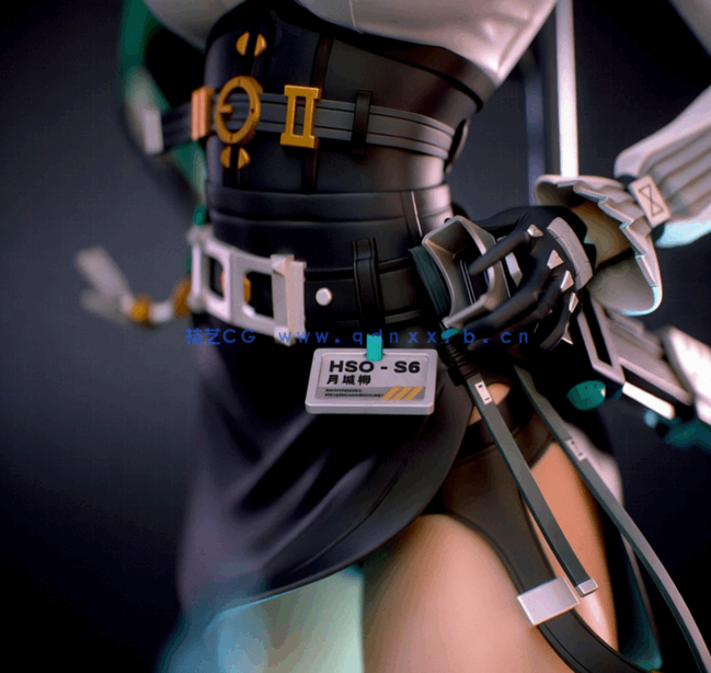 [3D打印人物] 月城怜Tsukishiro Yanagi《绝区零》游戏角色雕刻手办3D打印模(图4)