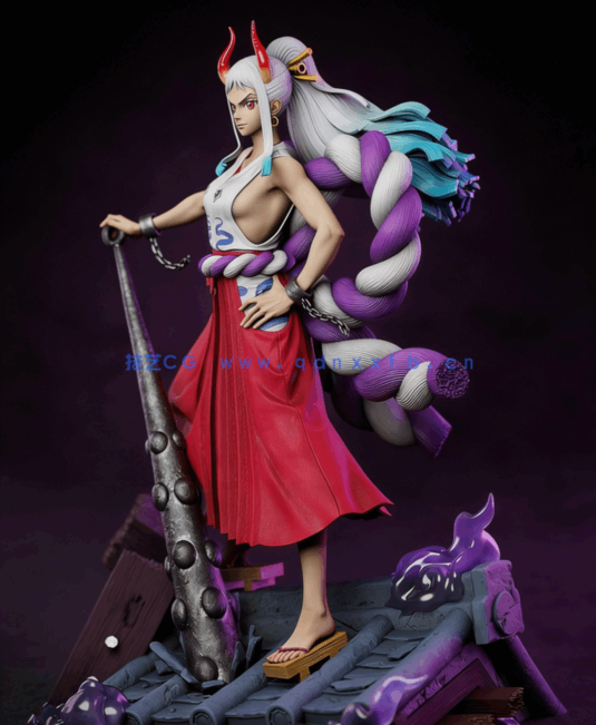 [3D打印人物] 舰娘大和Yamato《战舰少女》游戏角色雕刻手办3D打印模型(图3)