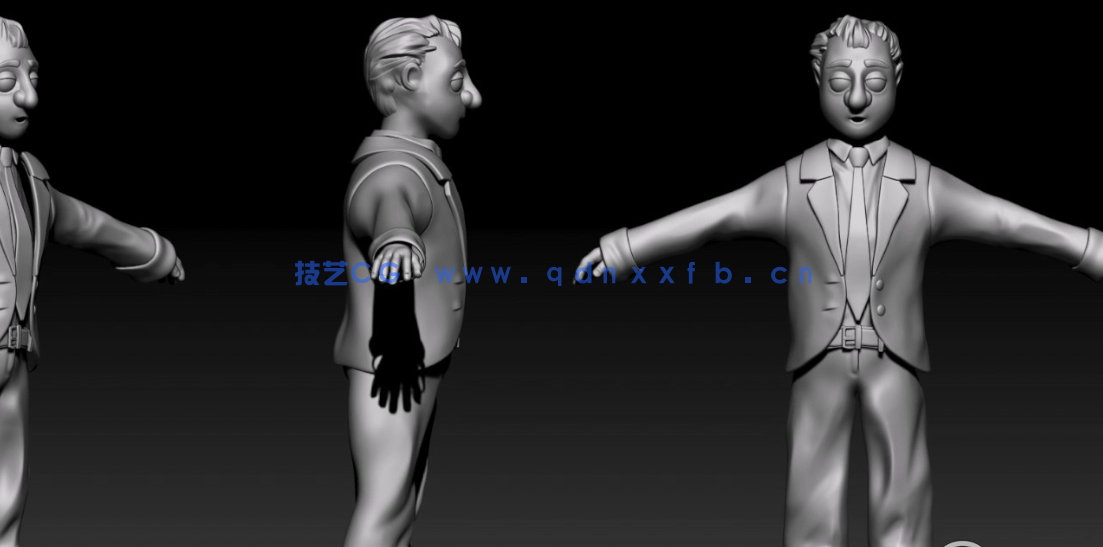 Zbrush 3D角色雕刻建模初学者基础训练视频教程(图2)