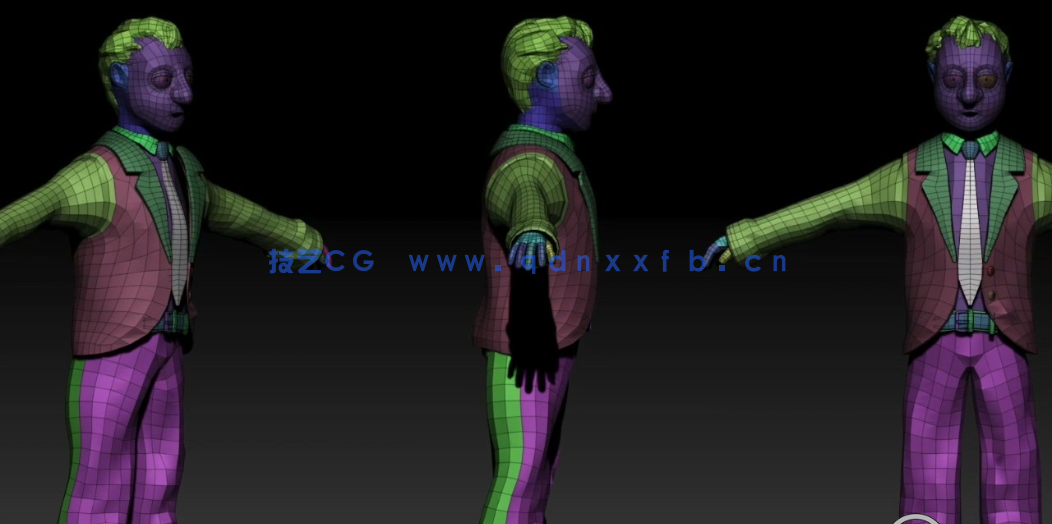 Zbrush 3D角色雕刻建模初学者基础训练视频教程(图3)