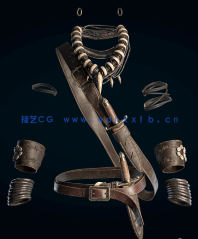 Zbrush逼真土著人实例制作完整工作流程视频教程 (图3)