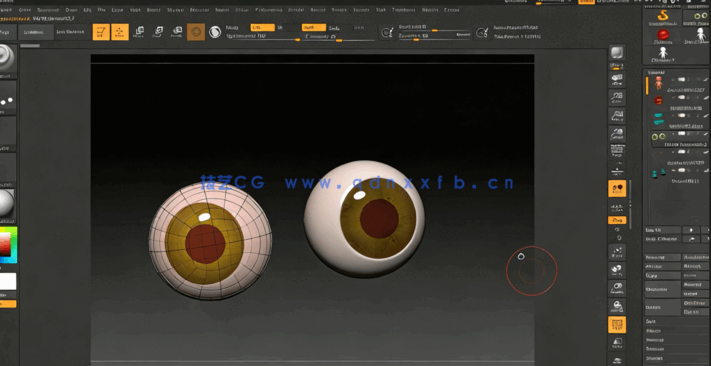 Zbrush重拓扑结构控制核心技术训练视频教程 (图4)