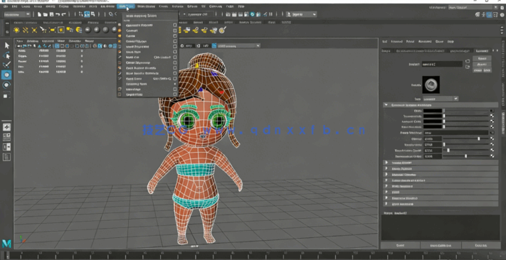Zbrush重拓扑结构控制核心技术训练视频教程 (图3)