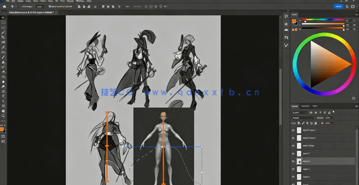 Zbrush高级游戏角色设计完整制作流程视频教程(图4)